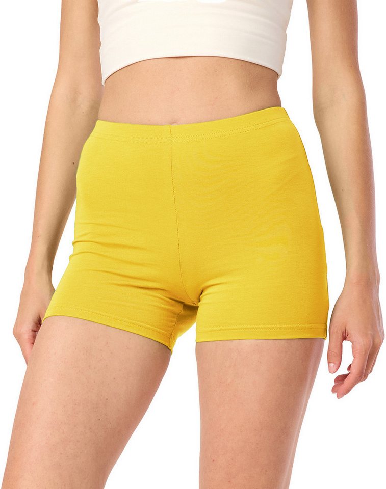 Merry Style Leggings Damen Shorts Radlerhose Hotpants Boxershorts MS10-392 (1-tlg) aus Baumwolle