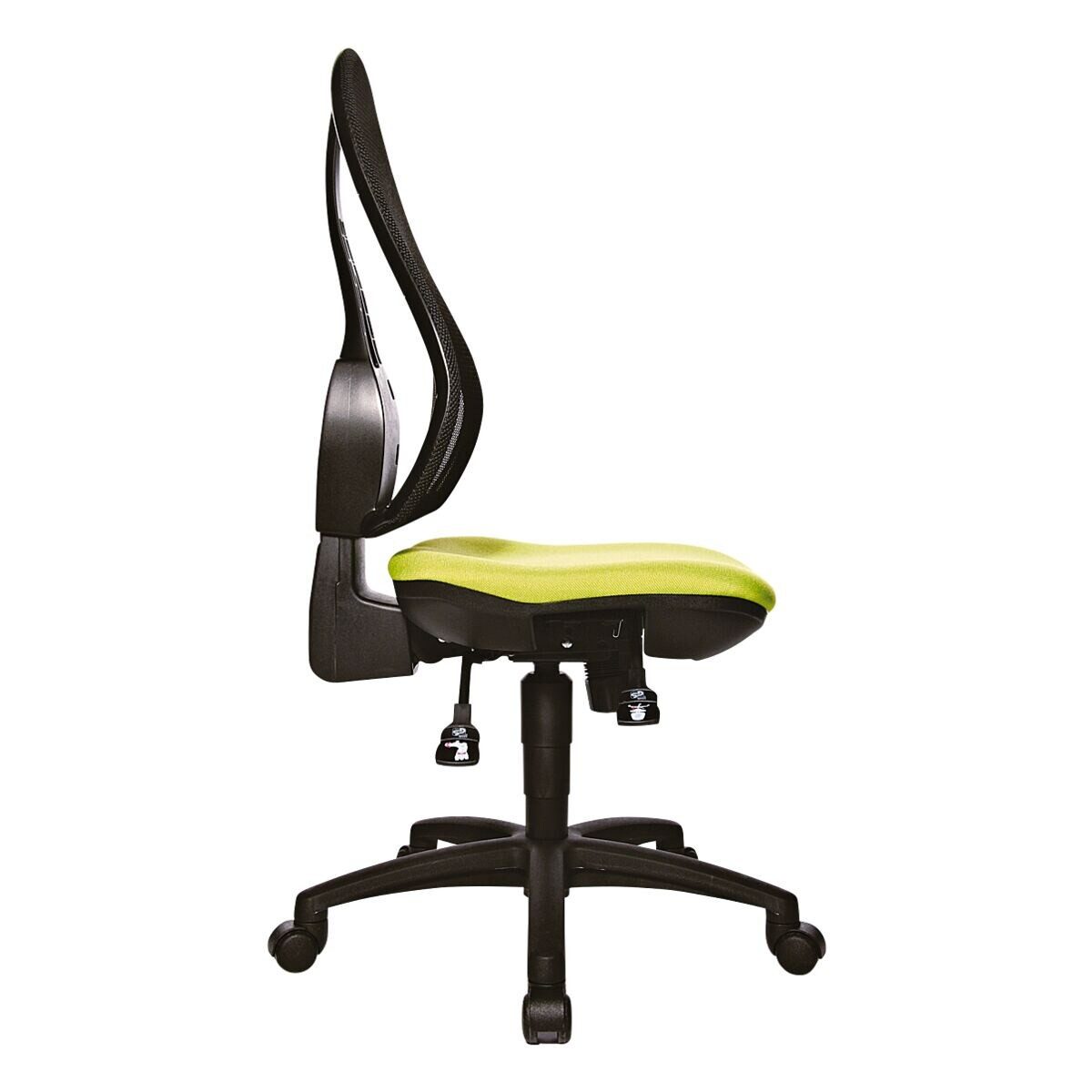 TOPSTAR Schreibtischstuhl Open Point SY, mit Bandscheibensitz, (ohne Armlehnen)