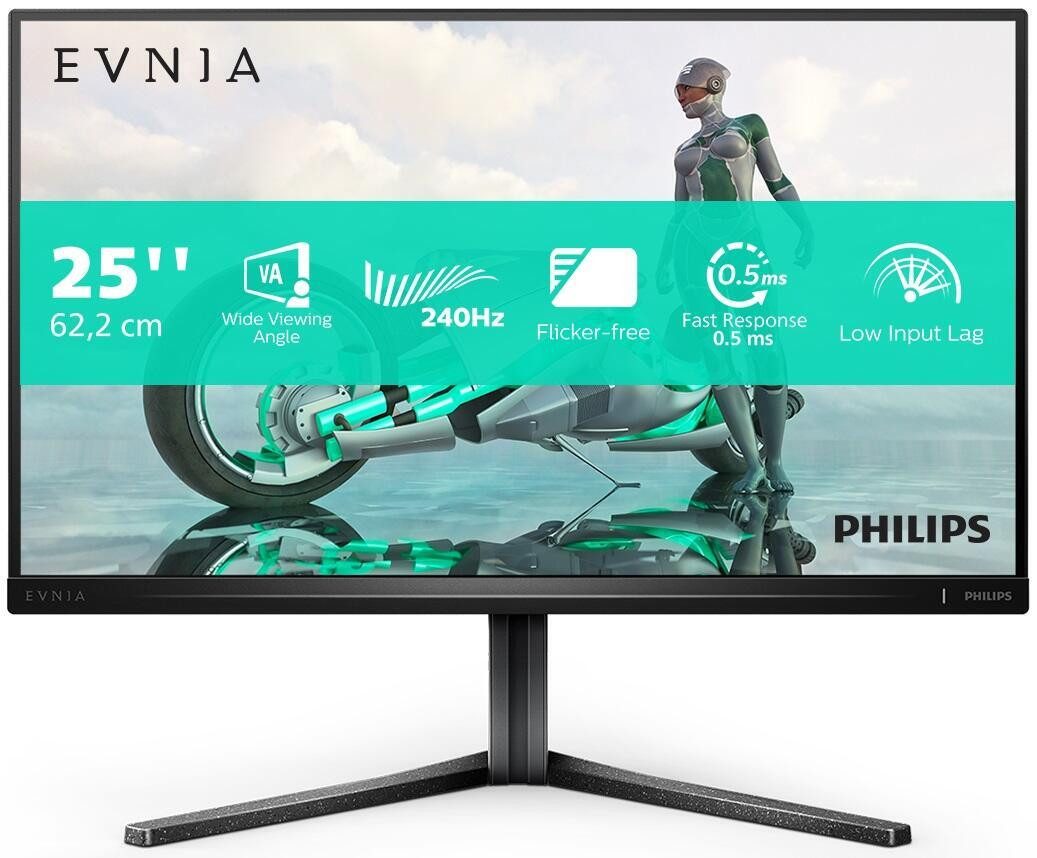 Philips Philips Evnia 3000 25M2N3200W Gaming-LED-Monitor (1920 x 1080, 1 ms Reaktionszeit, 240 Hz, VA Panel)