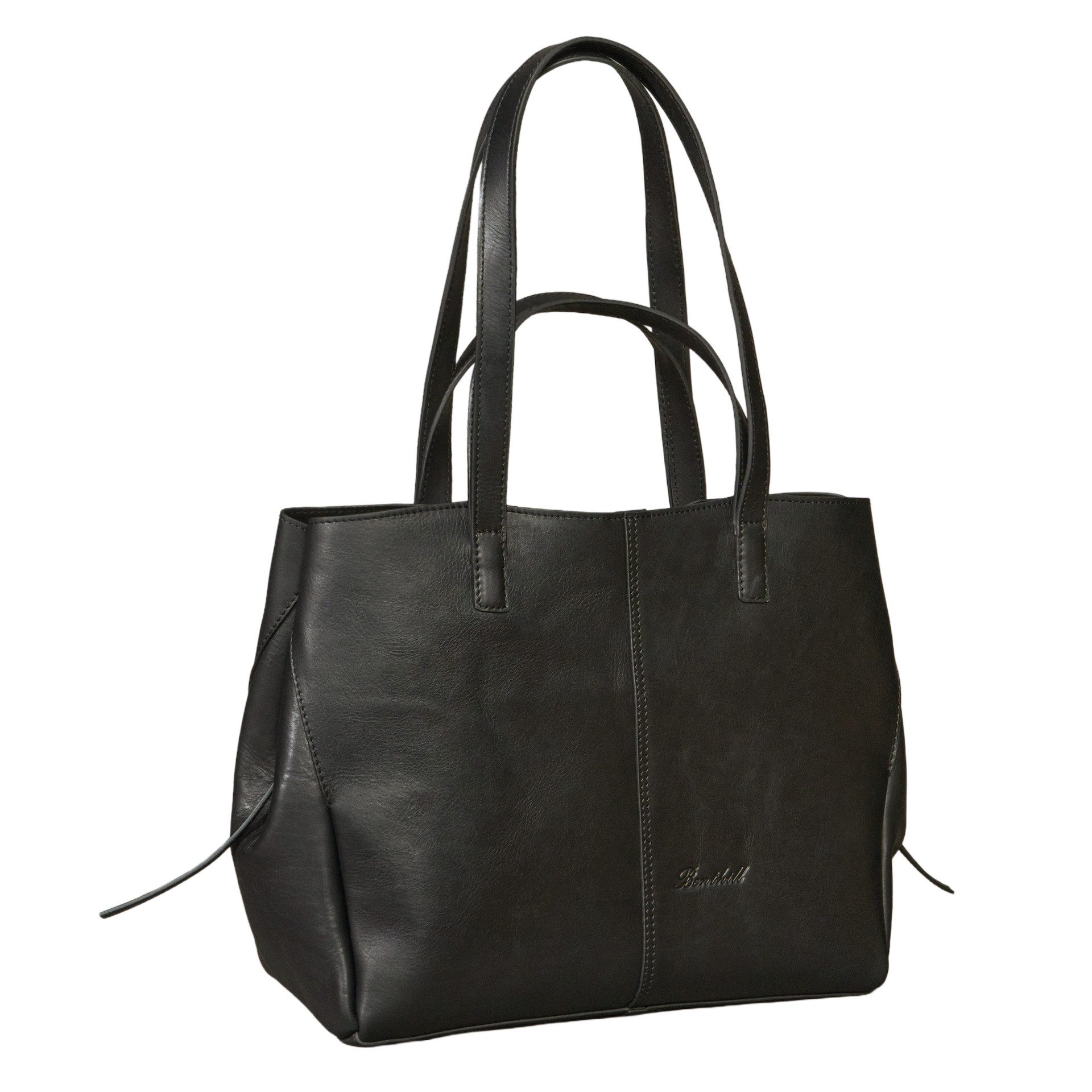 Benthill Handtasche Damen Echt Leder Umhängetasche Shopper Vintage Schulter Handtasche, Schultergurt / Umhängegurt Reißverschlussfach