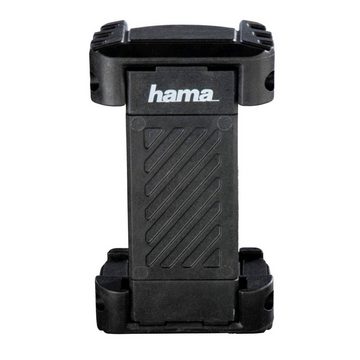 Hama Flex-Pro Flexibles Mini-Stativ 27cm Tripod Handy-Halterung, (Beine mit 360°-Biegung, für Kamera, Handy, GoPro, Gummifüße mit Struktur, mit einklappbarer Smartphone-Halterung)