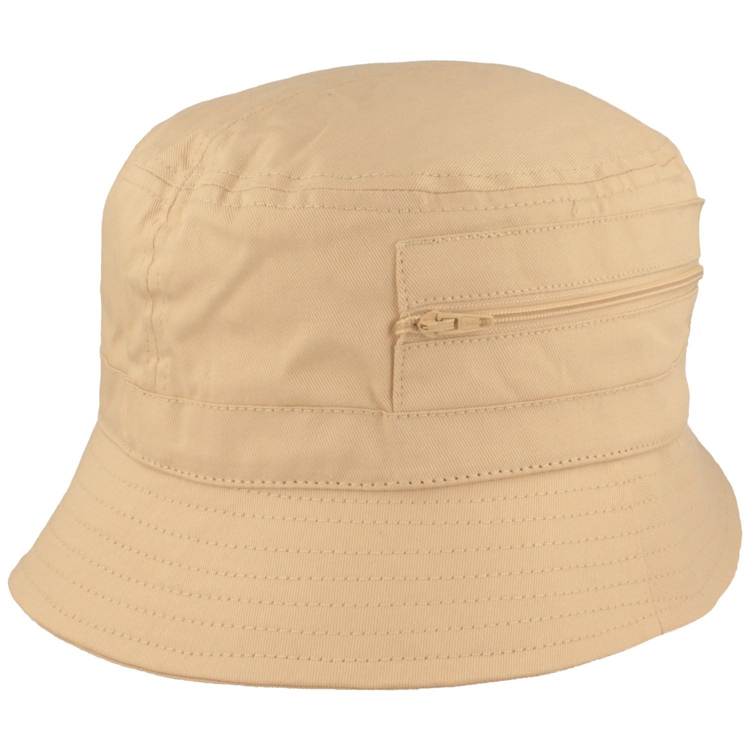 Fiebig Fischerhut mit 2 Taschen aus Baumwolle