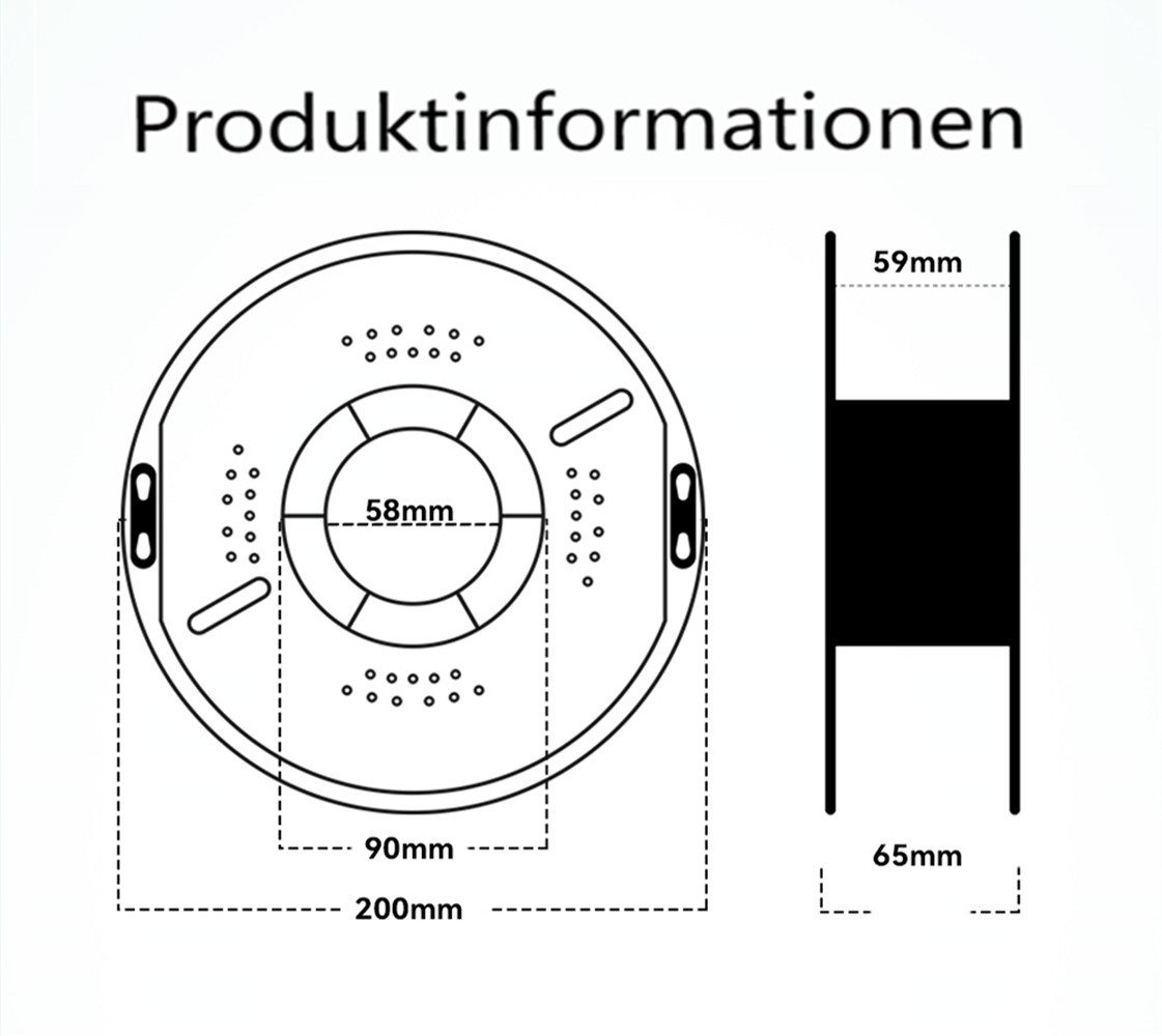 KINGROON Filament hohe Geschwindigkeit 3D Drucker PETG Filament 1,75mm, 5KG Set 5 Farben Hohe Maßgenauigkeit & Zähigkeit 3D-Druckmaterialien – Bild 5 von 5