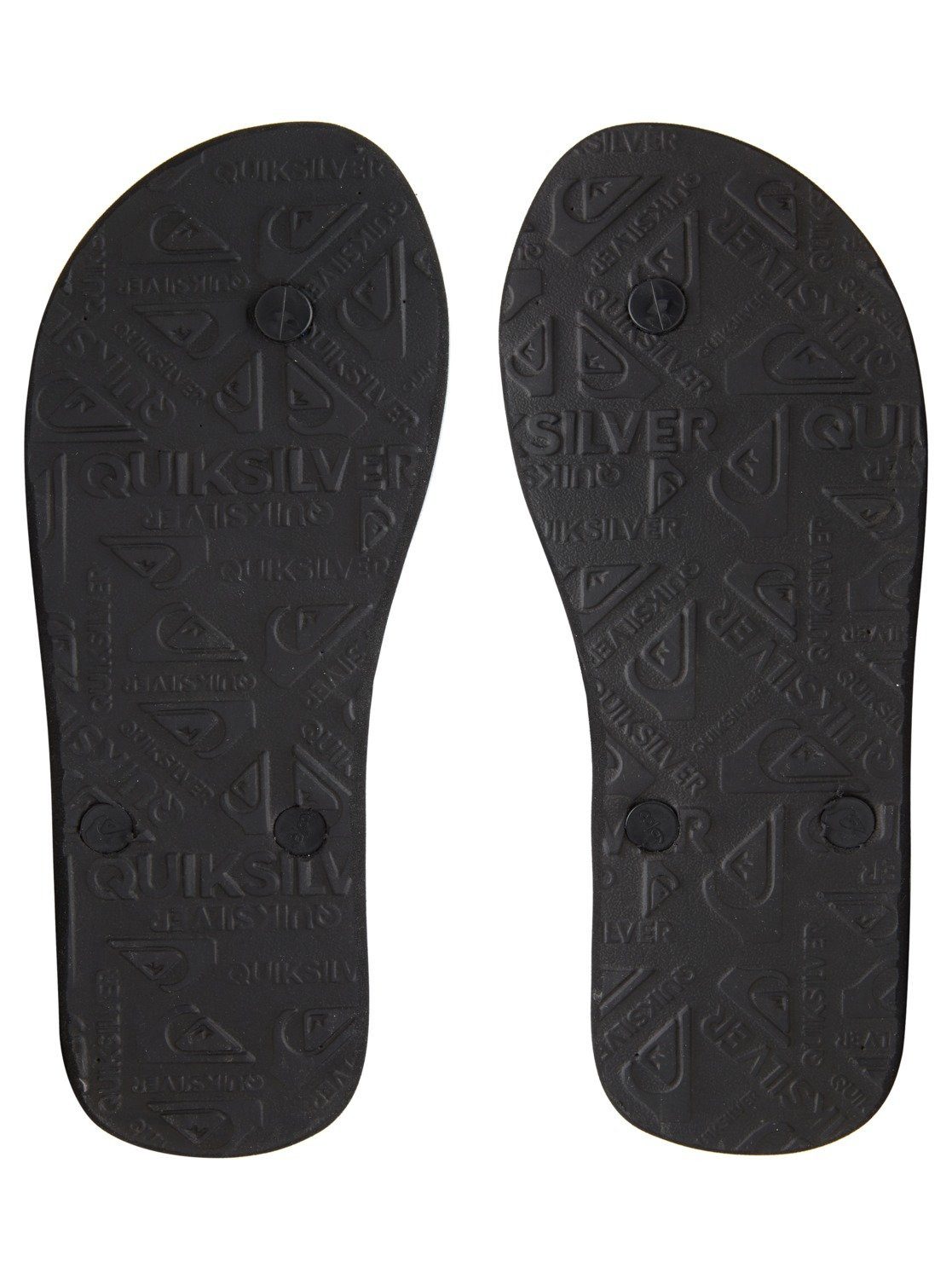 schwarz Molokai Quiksilver Sandale Panel