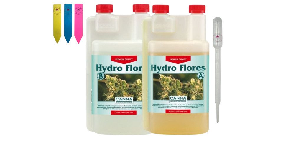 Canna Pflanzendünger Canna Hydro Flores A&B, günstig online kaufen