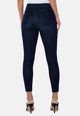 Liverpool Skinny-fit-Jeans Abby High Rise Ankle Skinny With Cut Hem 5-Pocket-Styling-Details