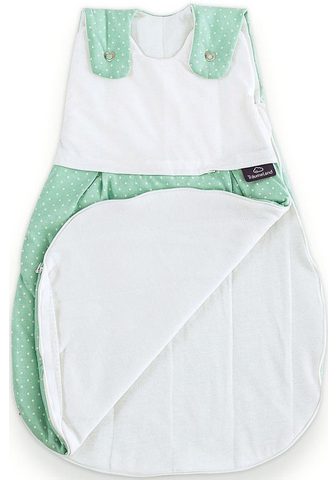 Träumeland Kūdikio miegmaišis rinkinys taškiukai mint (Rinkinys 3 dalys 3er-Pack)