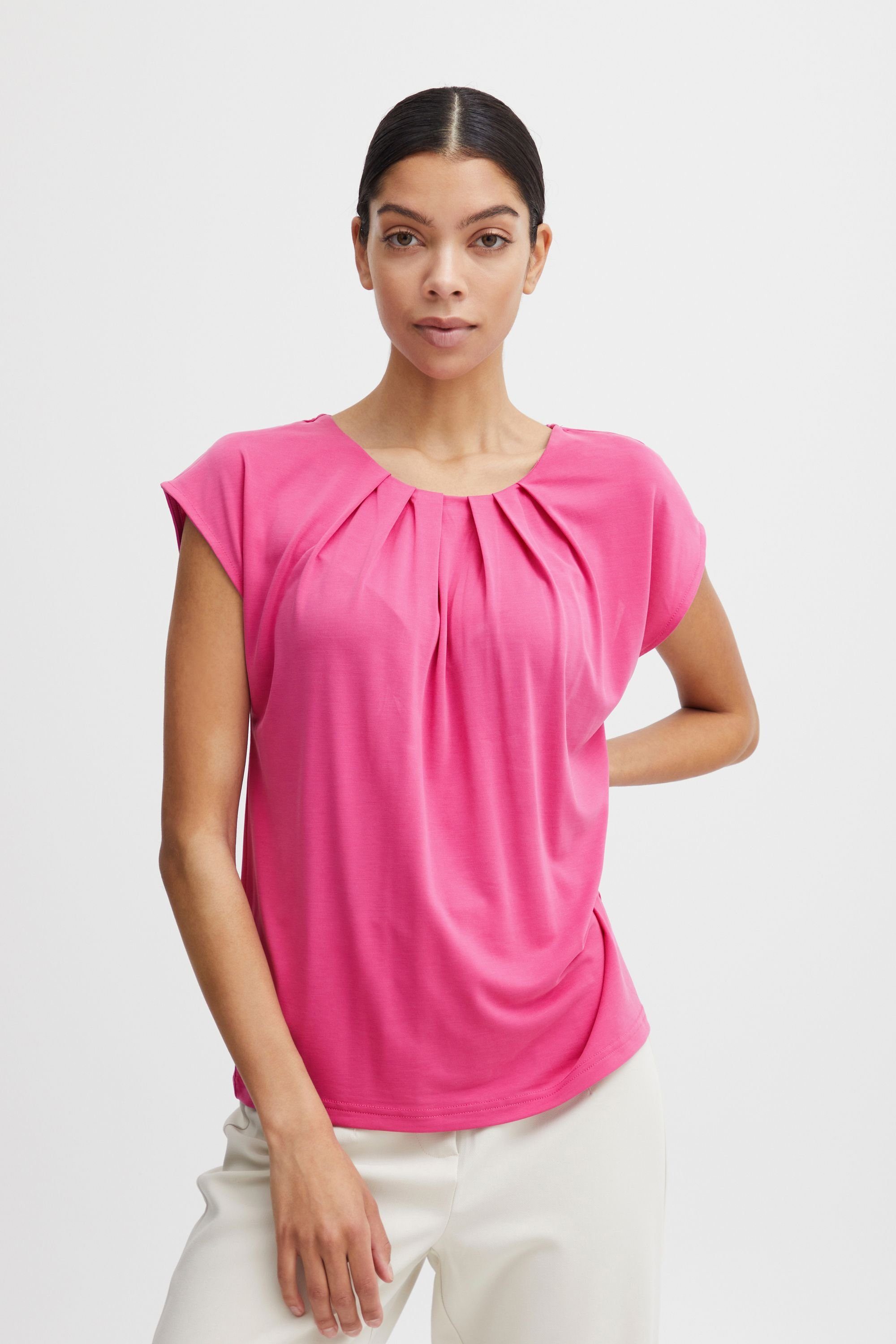 b.young Shirtbluse BYPERL TOP Rose Raspberry -20811284 (182333)