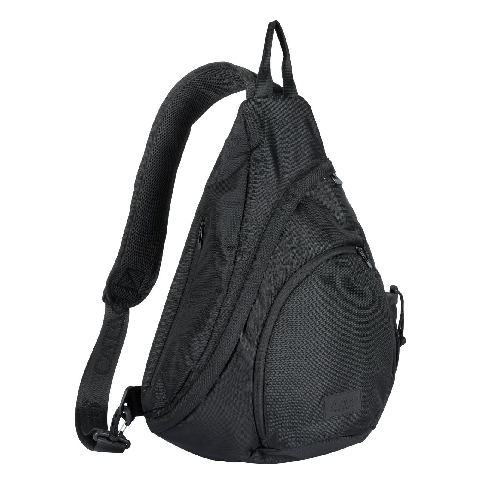 CATAGO Aufbewahrungstasche Schultertasche für den Reithelm - schwarz