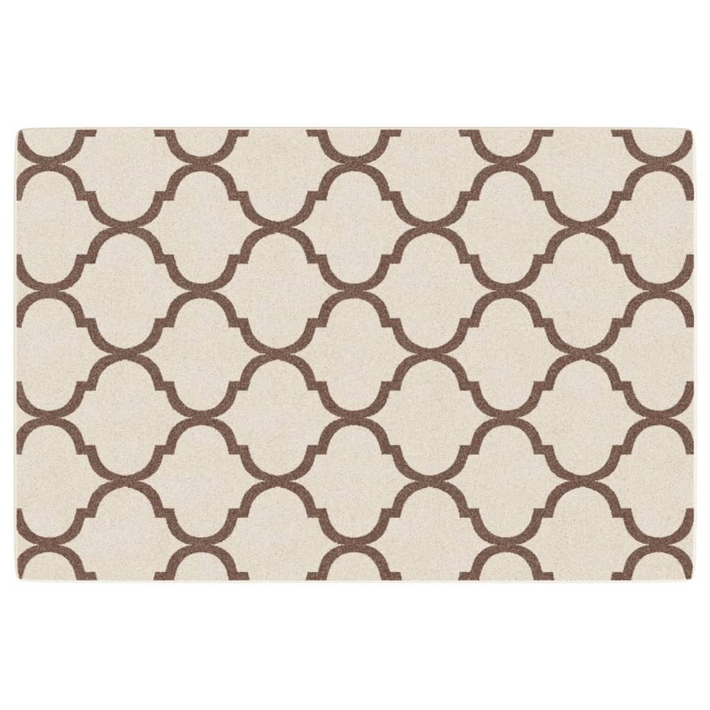 furnicato Teppich Kurzflor Mehrfarbig 120x180 cm Rutschfest