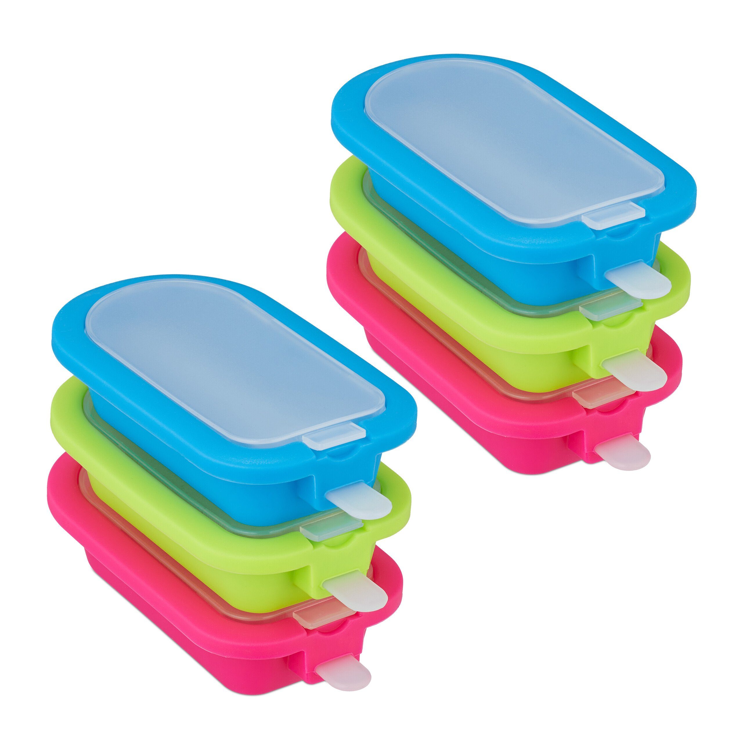 Eisform Eisformen 6er Set Silikon