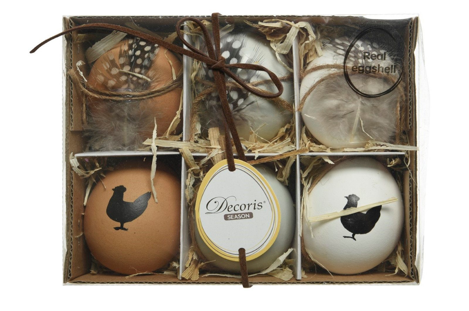 Kaemingk Osterei Ei Osterei Hühnerei Deko 6er Set