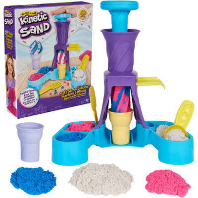 Spin Master Spielsand Kinetic Sand - Softeis Station