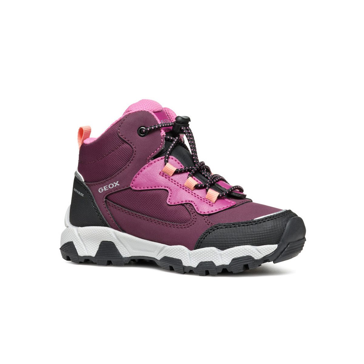 Geox GEOX MAGNETAR, Warmfutter in Lila für Kinder Sneaker