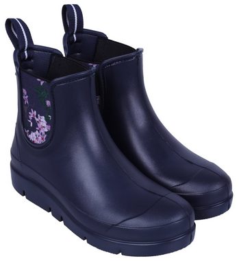 Sarcia.eu Dunkelblaue kurze Gummistiefel mit Blumen gemustert Lemigo 42 EU Gummistiefel