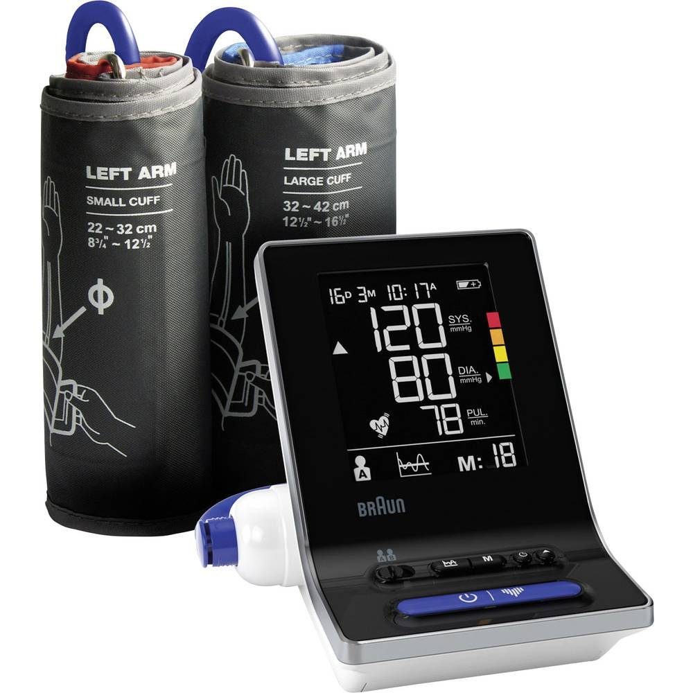 Braun ExactFit 3 Oberarm Automatisch 2 Benutzer