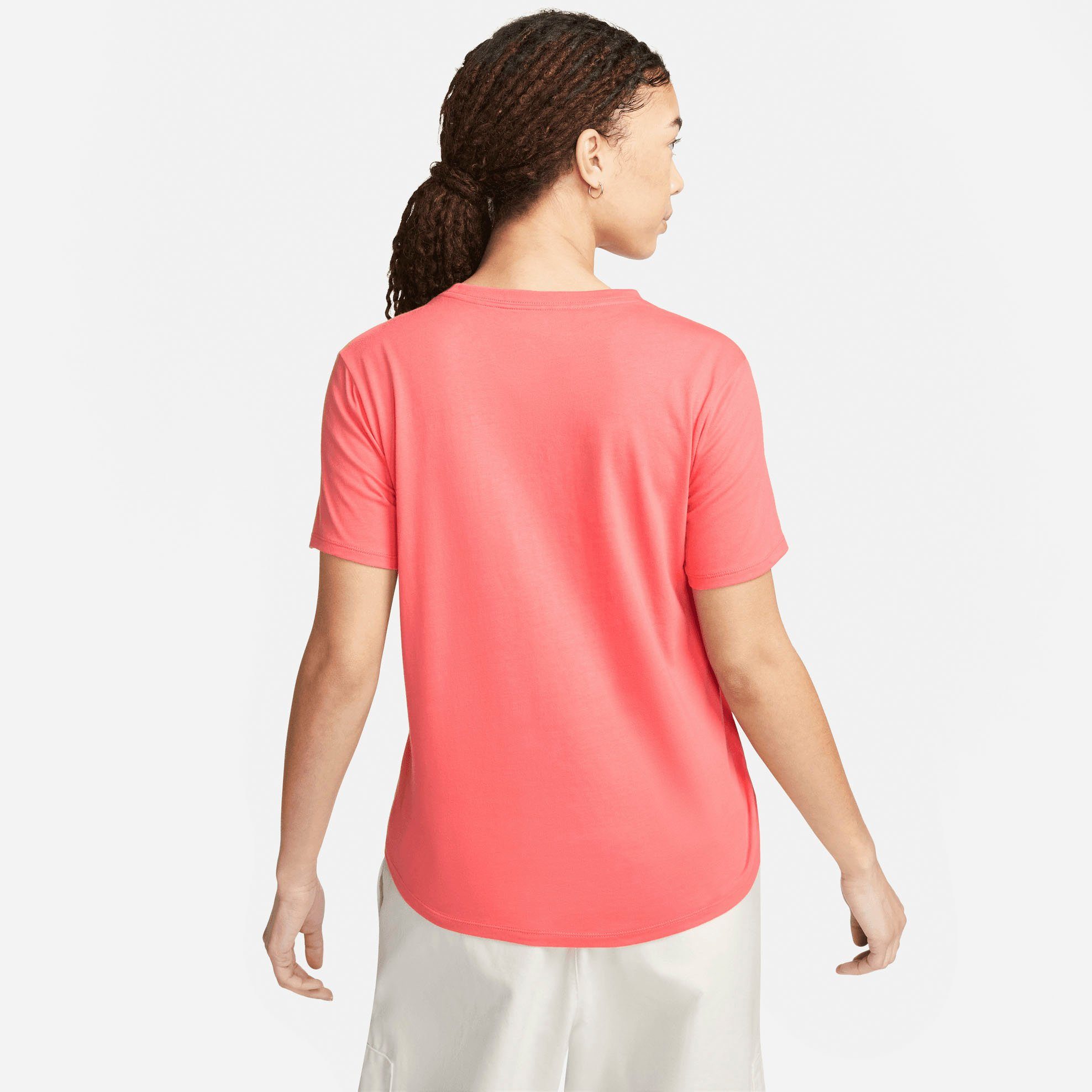 LOGO ESSENTIALS Sportswear T-Shirt orange T-SHIRT WOMEN'S Nike