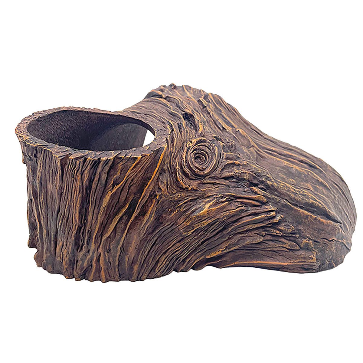 HOBBY Aquariendeko Hobby Root Wood Cave 2 - Dekoration für Aquarium und Terrarium