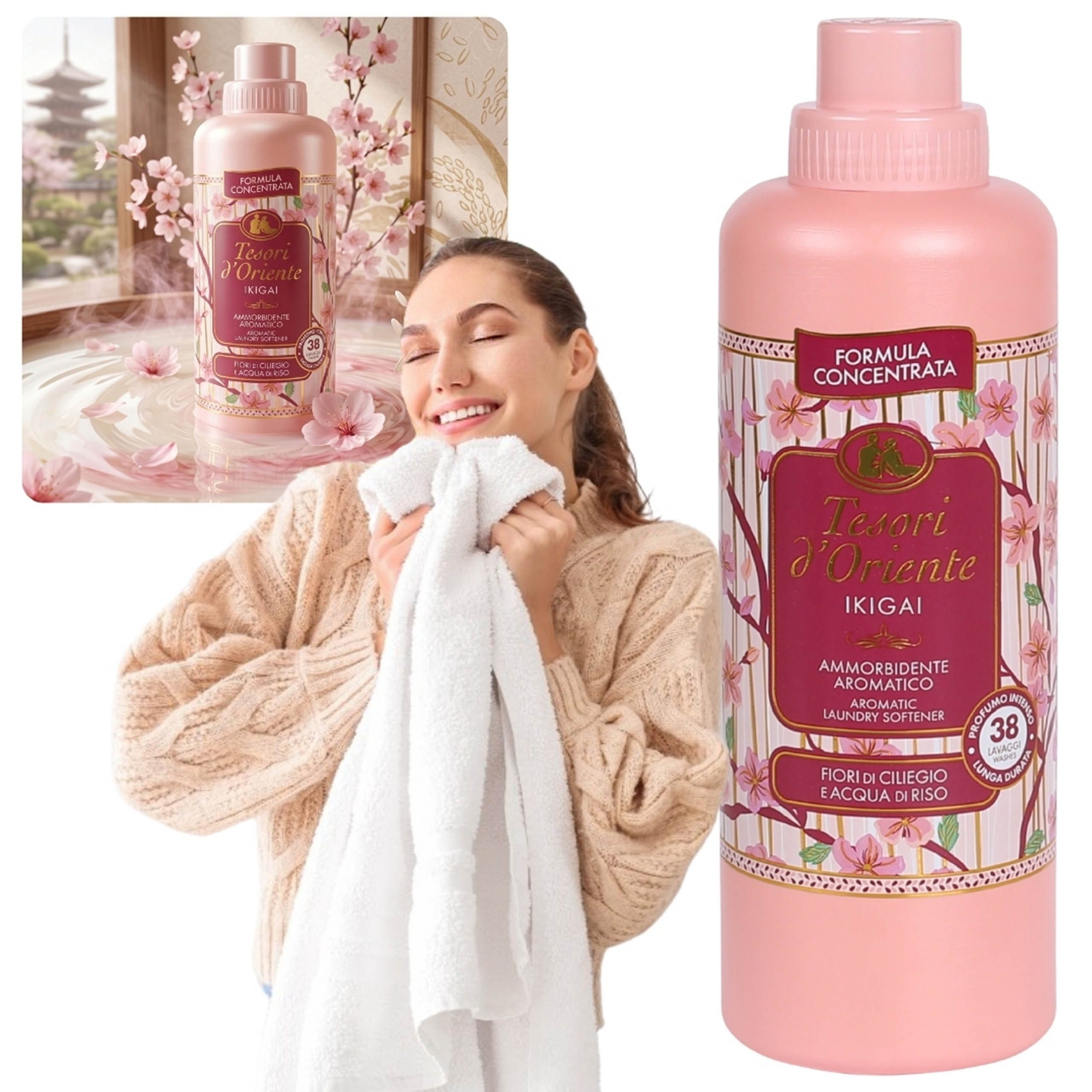 Tesori d´Oriente Tesori d'Oriente Ikigai Therapy Weichspüler, konzentriert 760 ml Weichspüler (1-St)