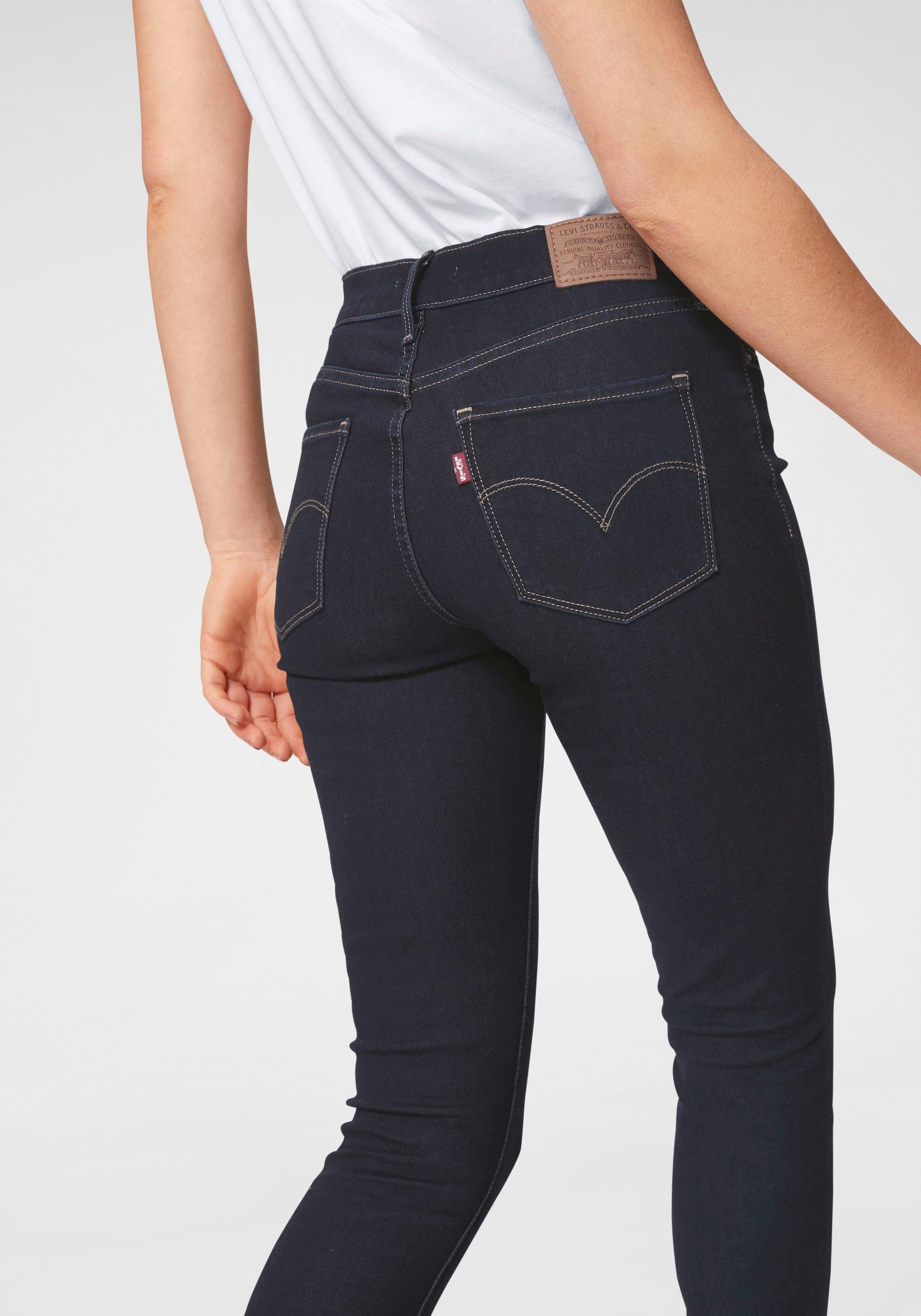 311 Skinny Slim-fit-Jeans Levi's® im Shaping dark-blue-rinsed 5-Pocket-Stil