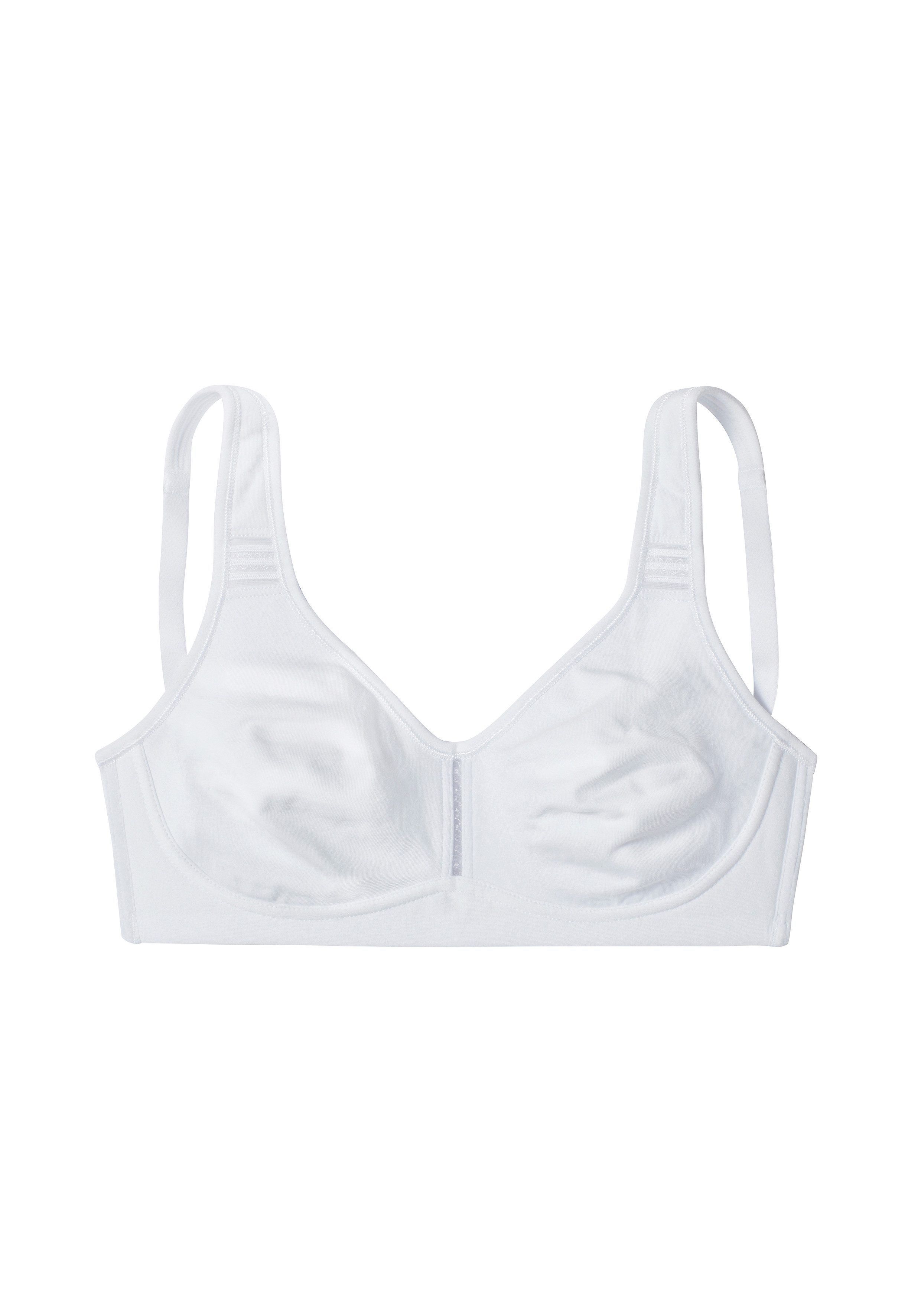 petite fleur T-Shirt-BH (Packung, 2 Stück) ohne Bügel aus Baumwolle
