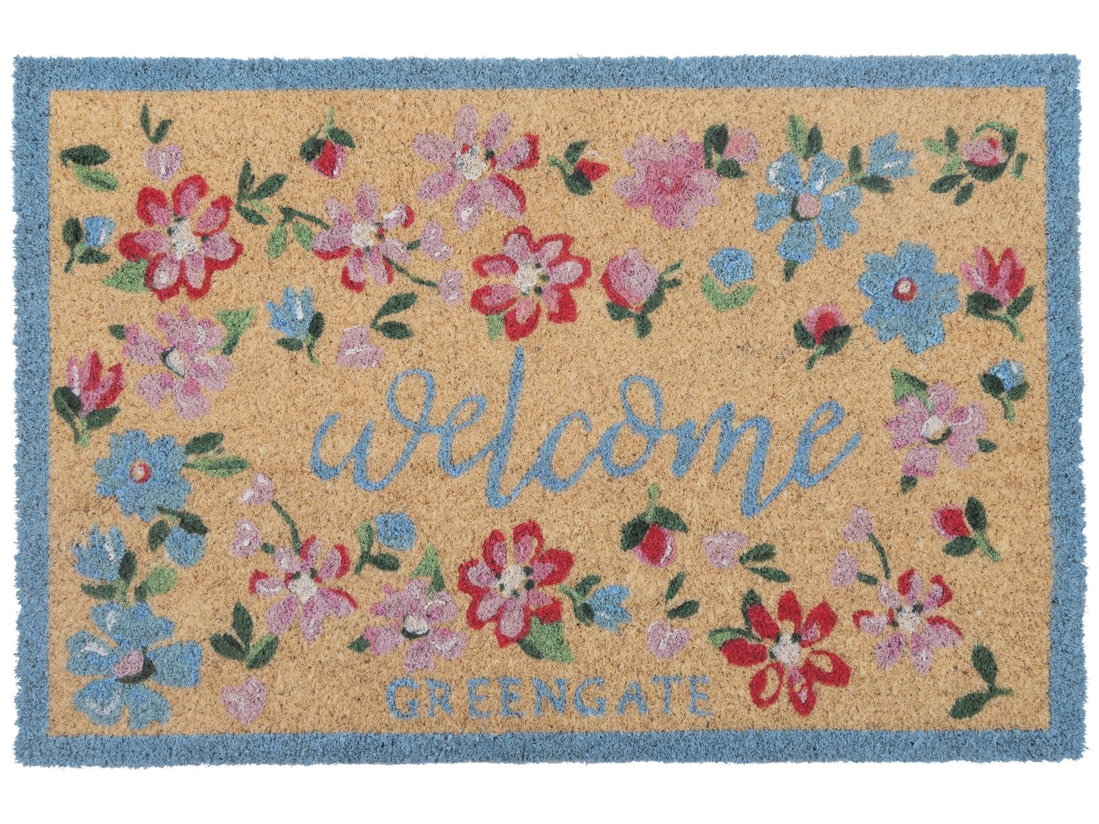 Greengate Fußmatte Louisa Fußmatte white 60x40cm, Fußmatten