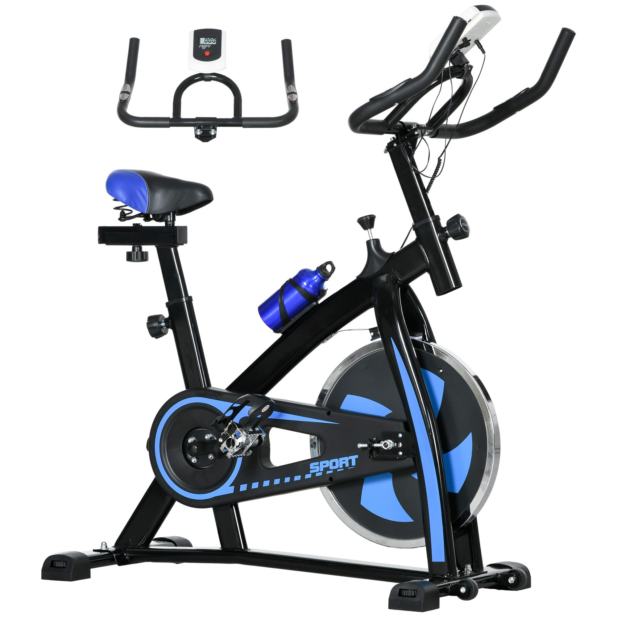 Heimtrainer Radfahrgerät mit verstellbarem Sitz und Widerstand