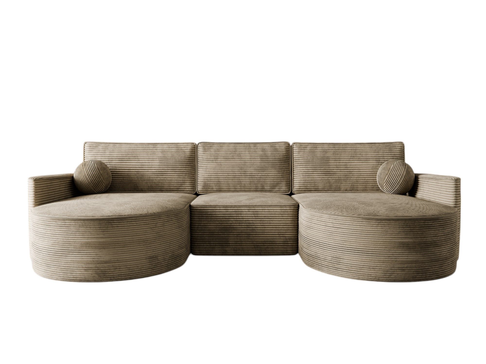 Compleo Ecksofa U Form MORENO, Couch günstig online kaufen