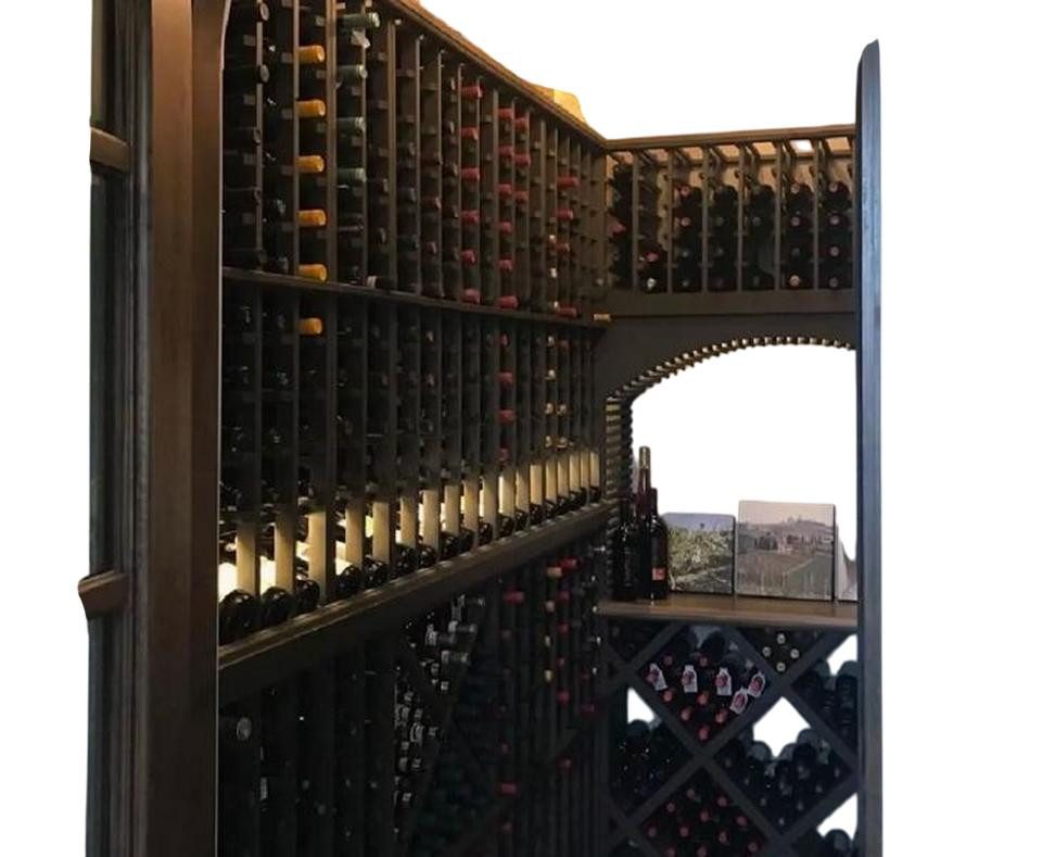 Weinschrank Weinschrank mit Weinregal für Flaschenlagerung