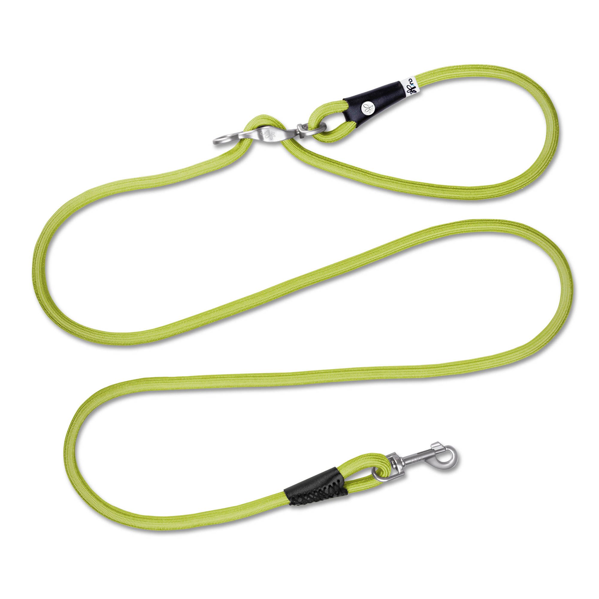 Curli Hundeleine Curli Vario Comfort Leash Lime L