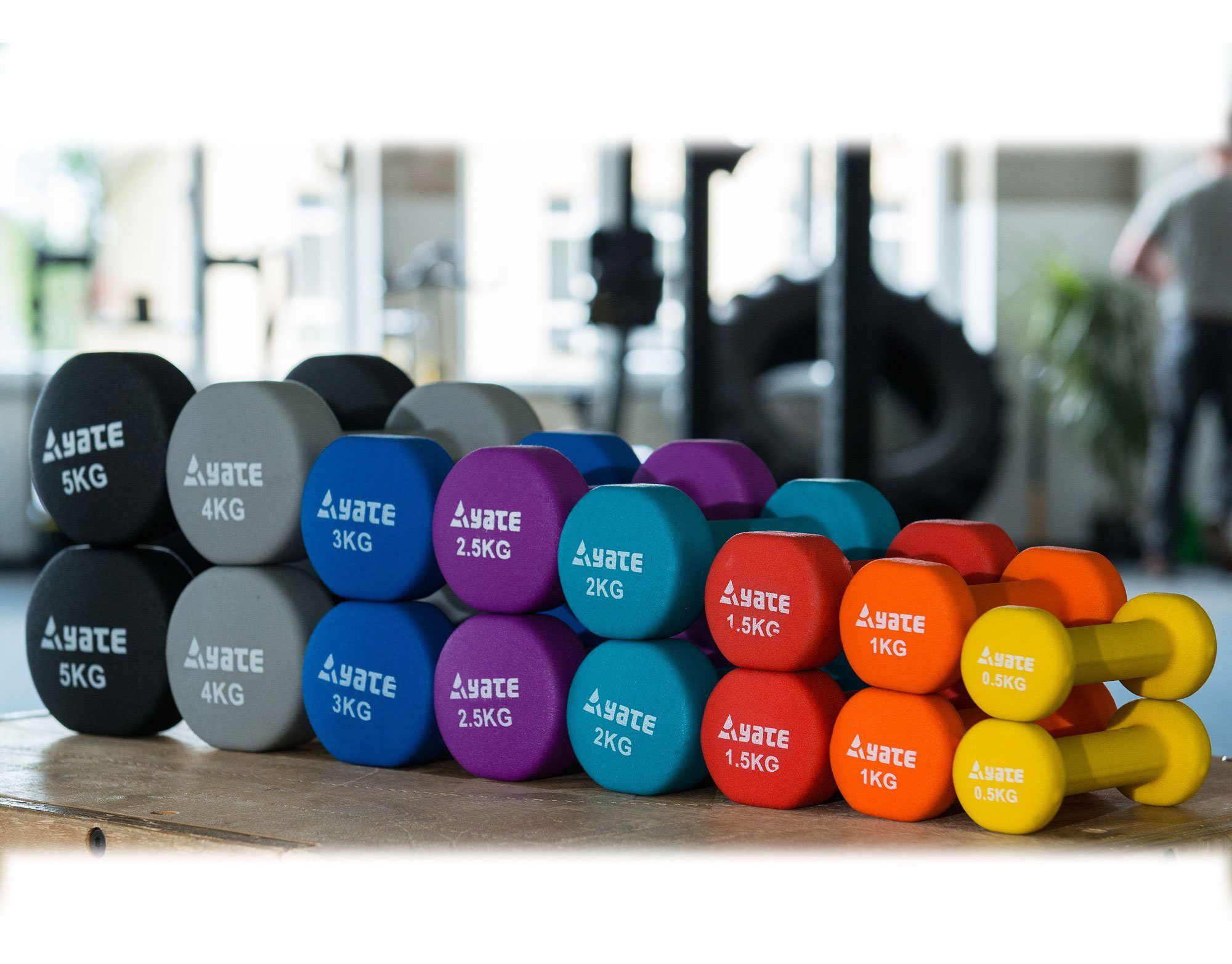 Gymnastikhantel Yate Neopren Hantel Set Gymnastikhantel Fitnesshantel