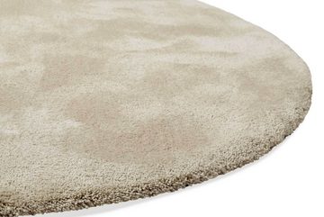 Hochflor-Teppich Emilia, Wecon home Basics, Höhe: 25 mm, weich und kuschelig, einfarbig, für Wohn-Schlafzimmer, Kinderzimmer