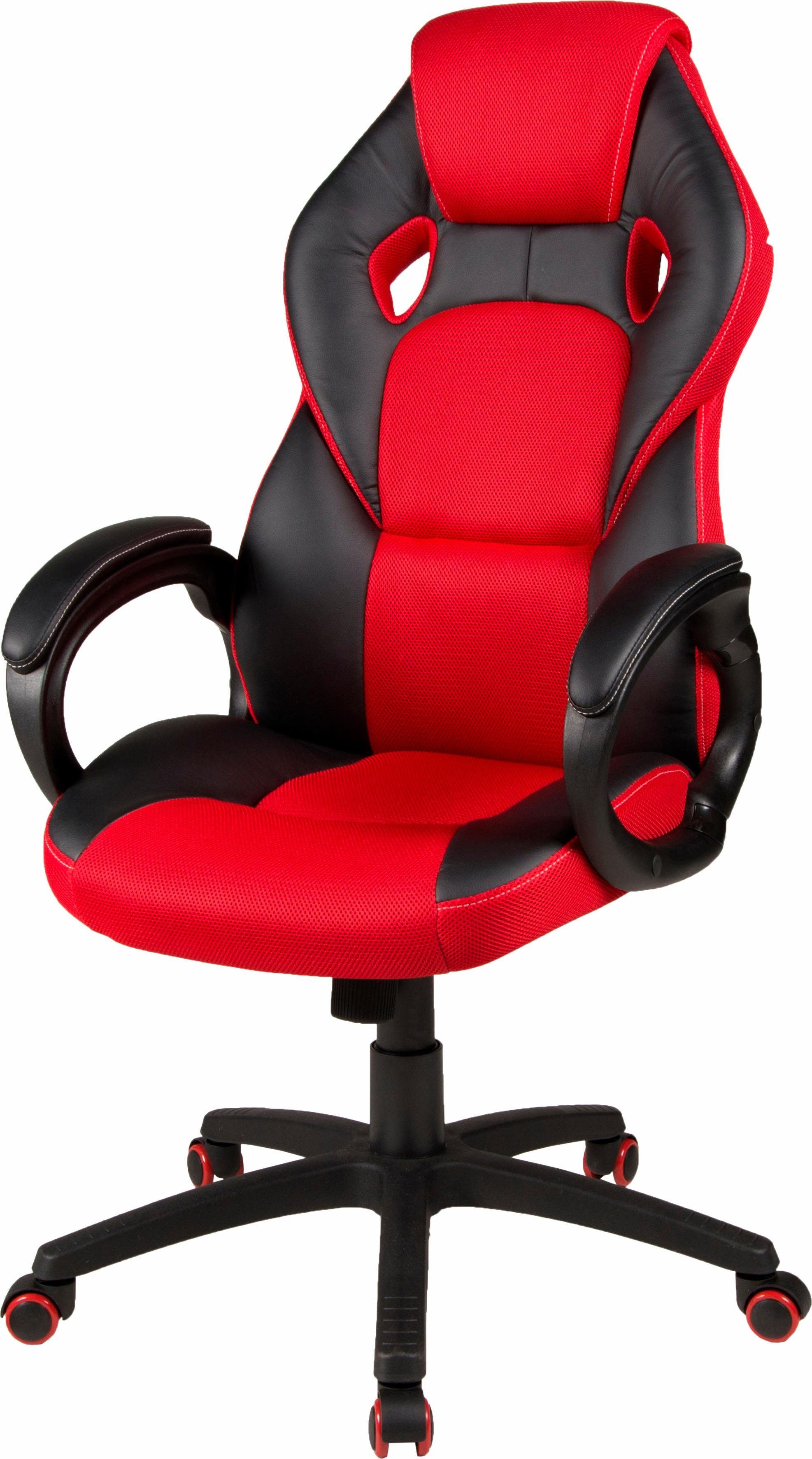 Netzstoffbezug Duo Collection modernem Gaming-Stuhl mit Samu,