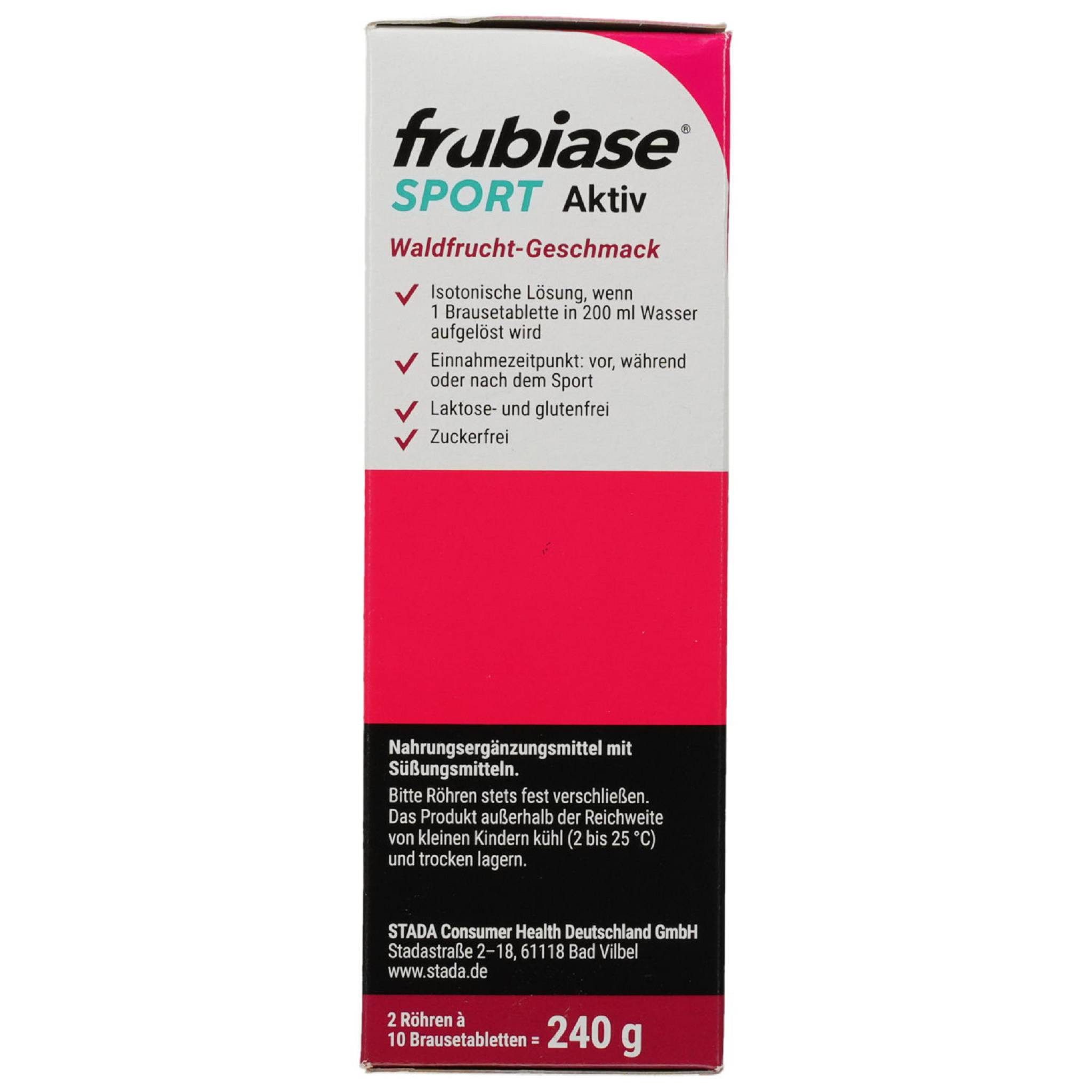 STADA Consumer Health Deutschland GmbH FRUBIASE SPORT Waldfrucht Brausetabletten Brausetablette
