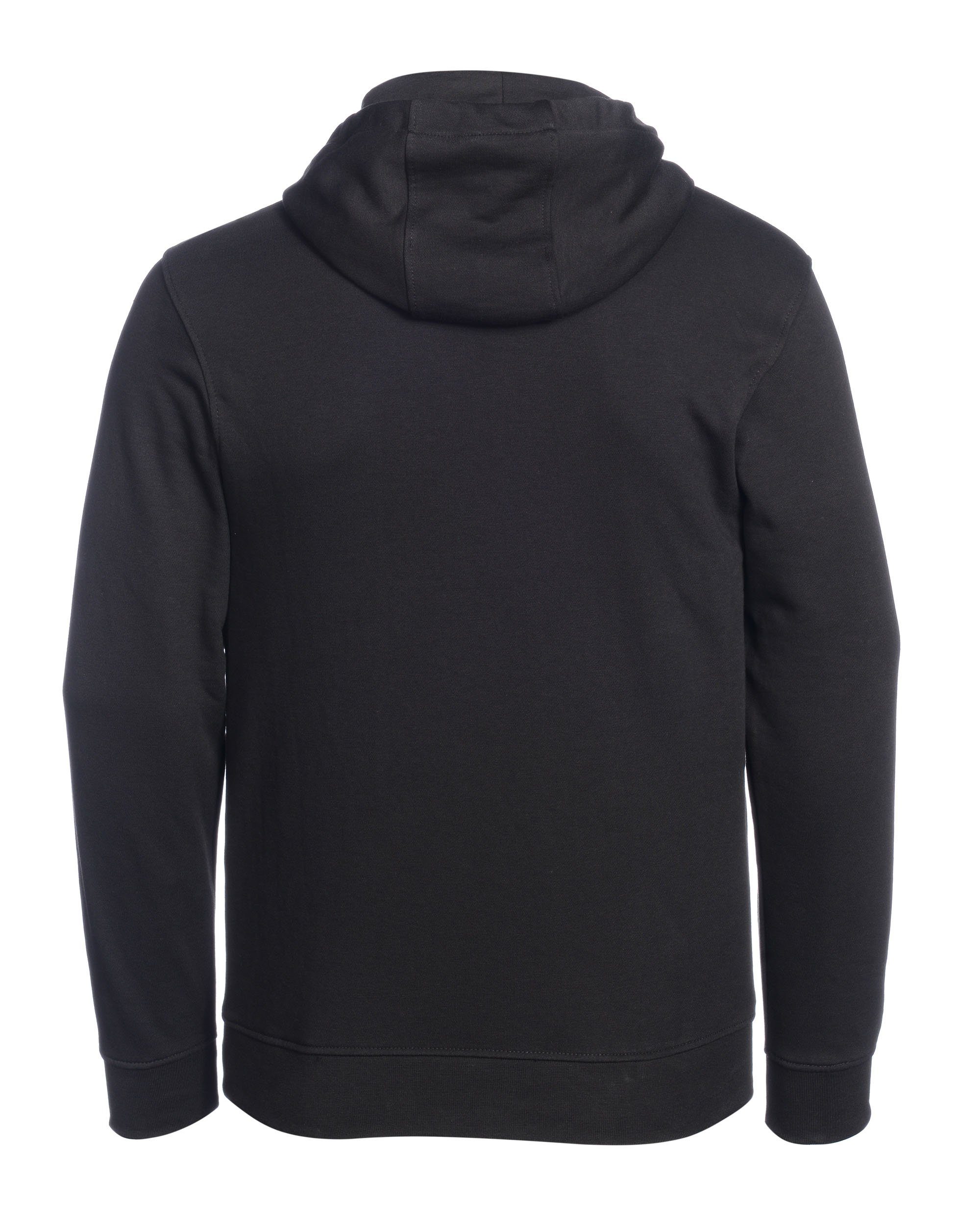 schwarz PEAK classic (1-tlg) Kapuzensweatshirt mit Bauchtasche praktischer