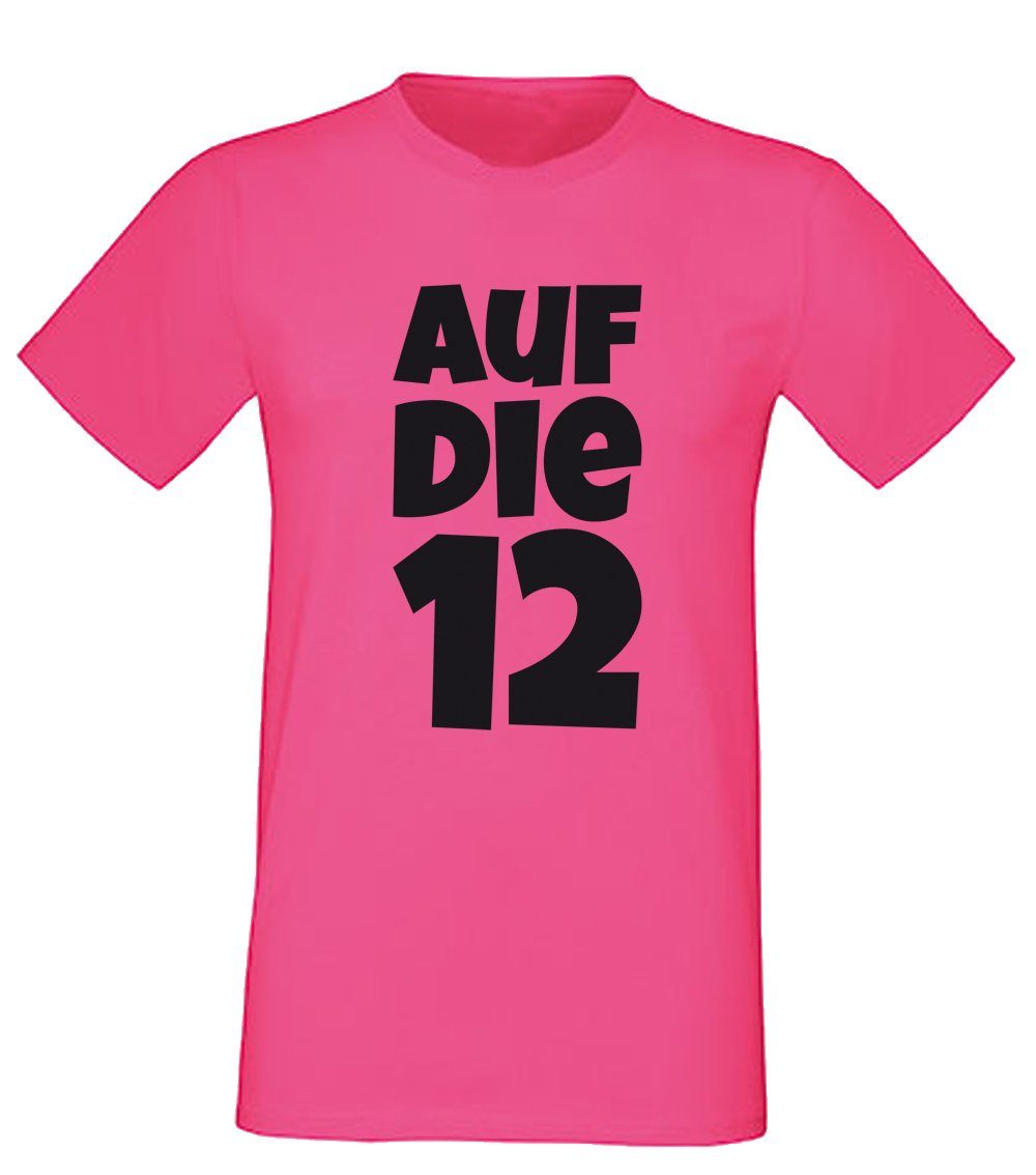 T-Shirt Auf die 12