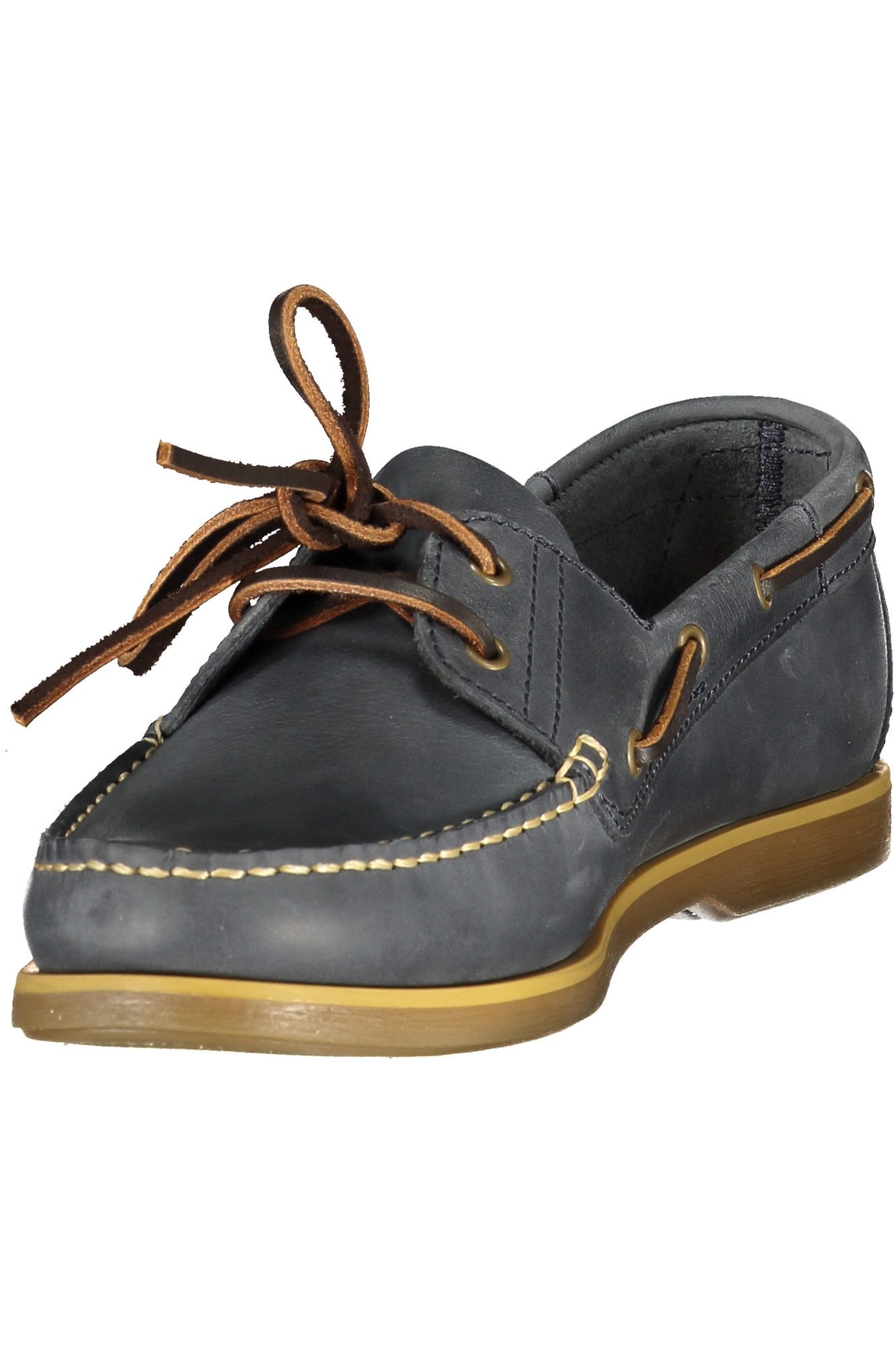 LUMBERJACK Pantolette Klassischer Herrenschuh in Blau mit Kontrastdetails