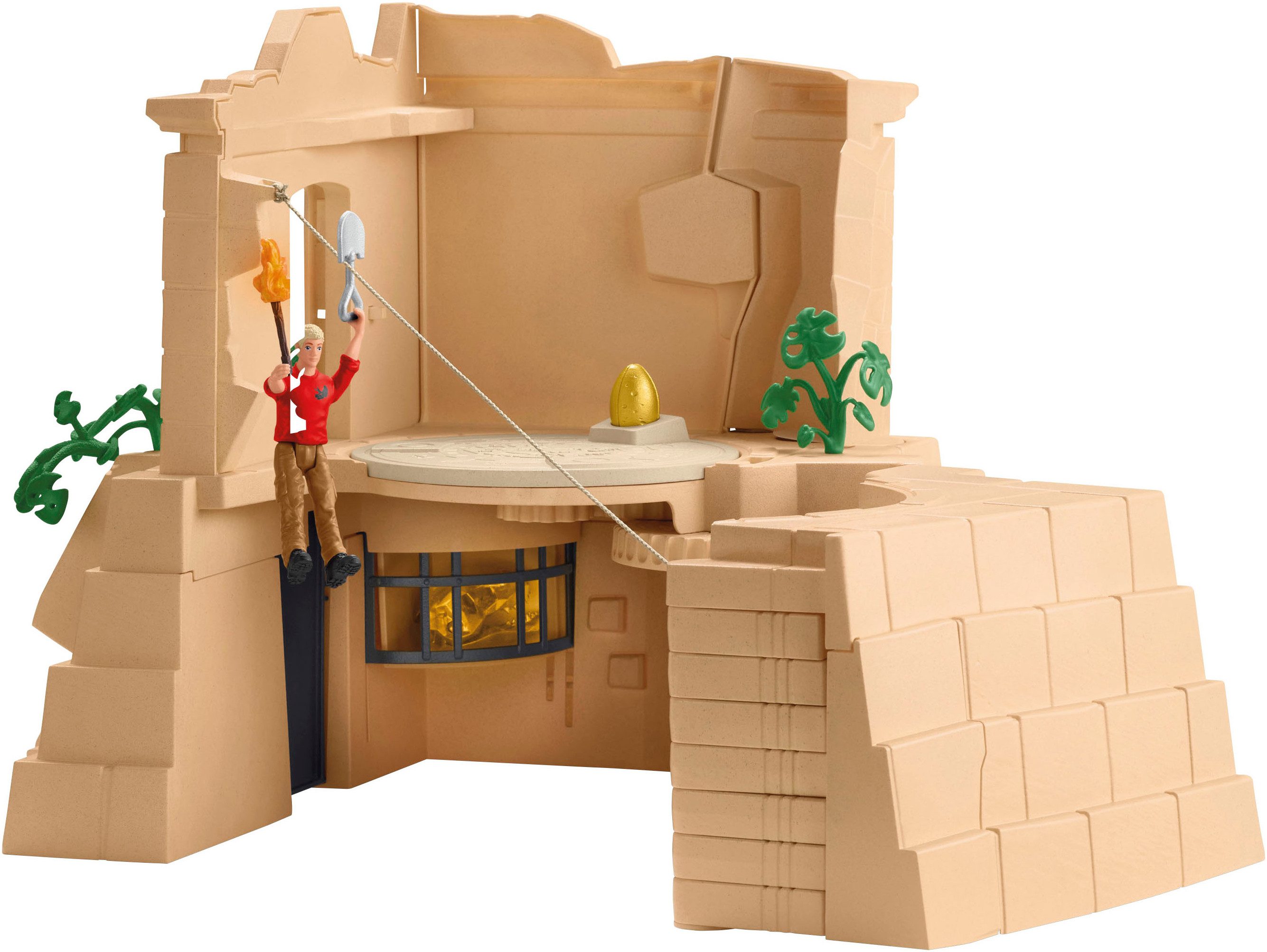 Schleich® Spielwelt DINOSAURS, Dino Tempel-Eroberung Mega-Set (42656)