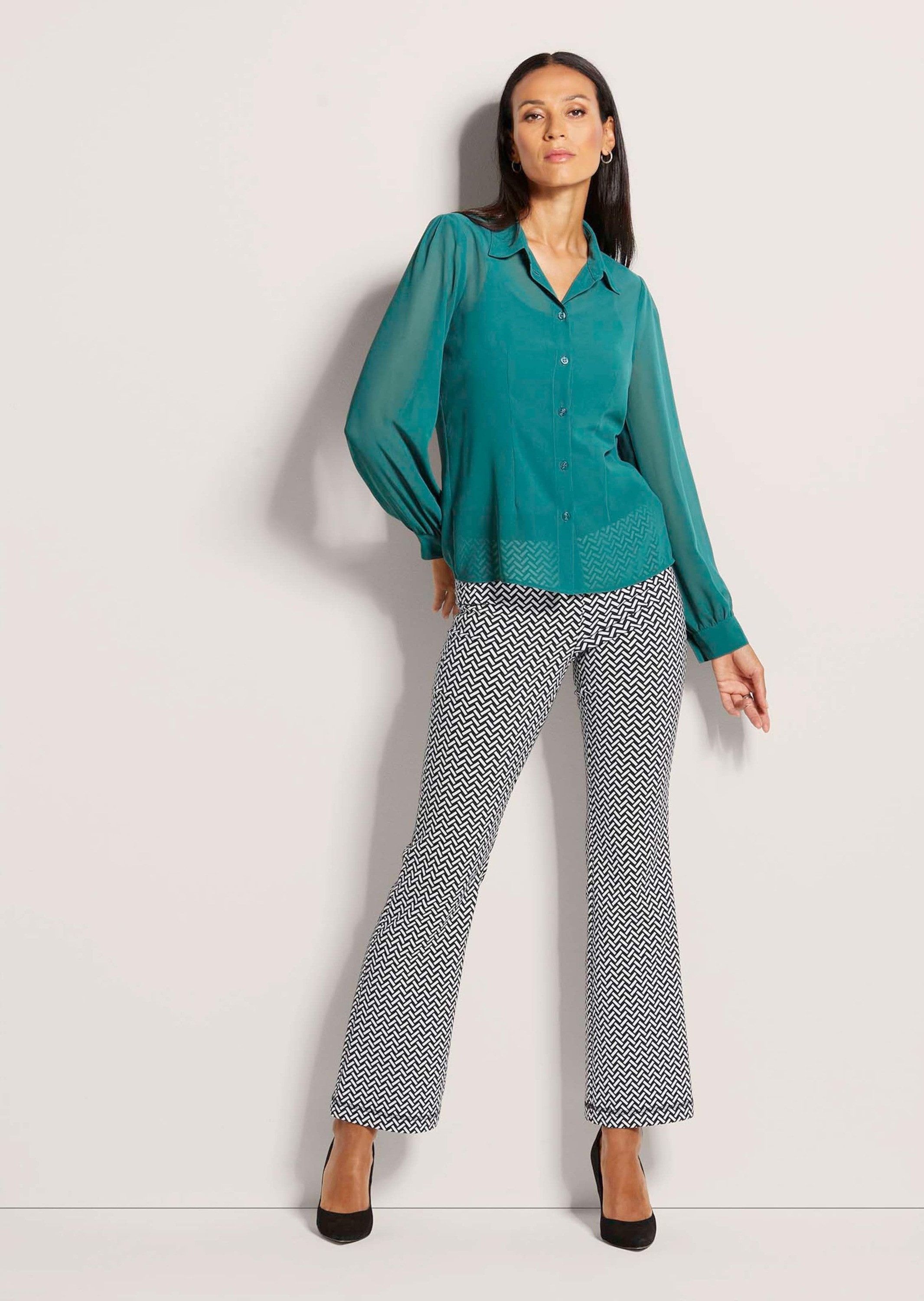 MADELEINE Langarmbluse Zweiteiliges Set aus Bluse und Top günstig online kaufen