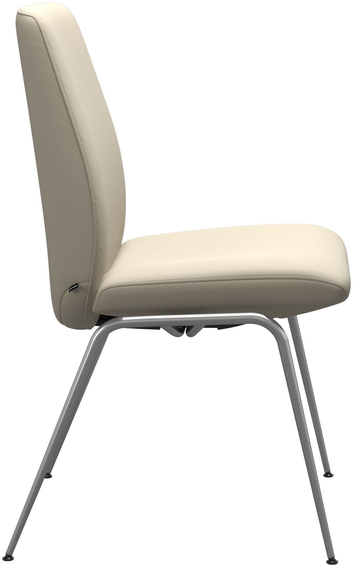 Stressless® Polsterstuhl Laurel, Low Stahl L, Beinen in Chrom aus mit Größe glänzend Back