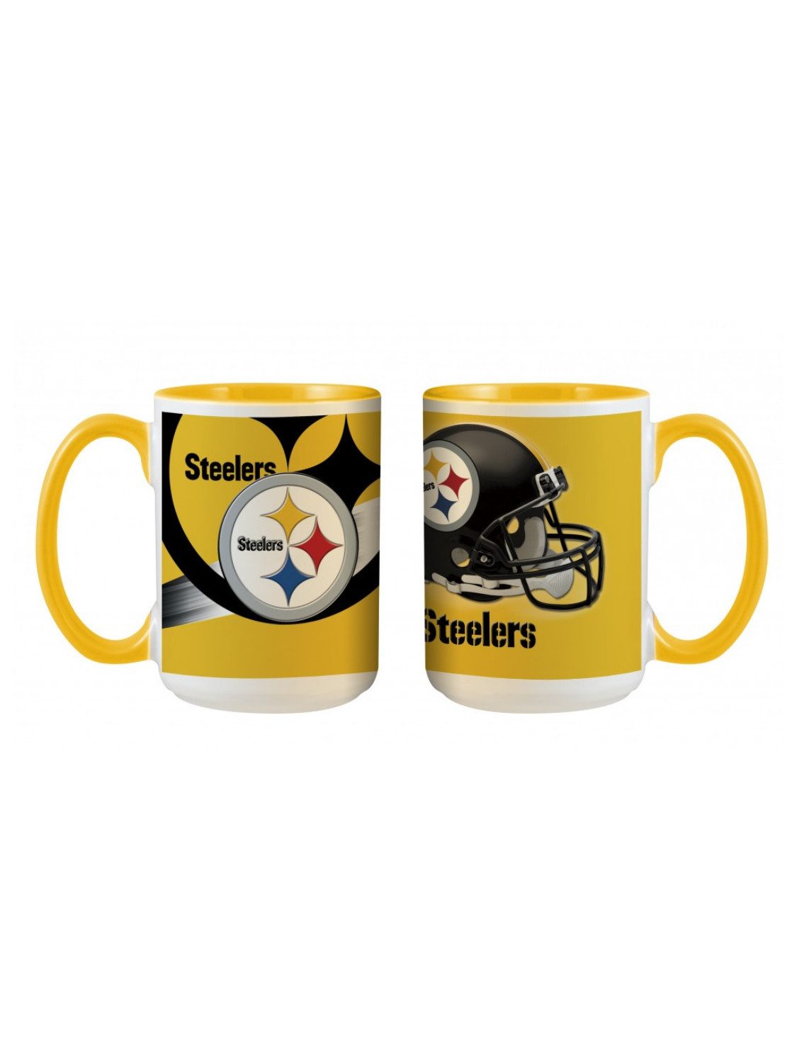 Pittsburgh Steelers Becher Pittsburgh Steelers 3D Inner Color Mug 445ml, Keramik