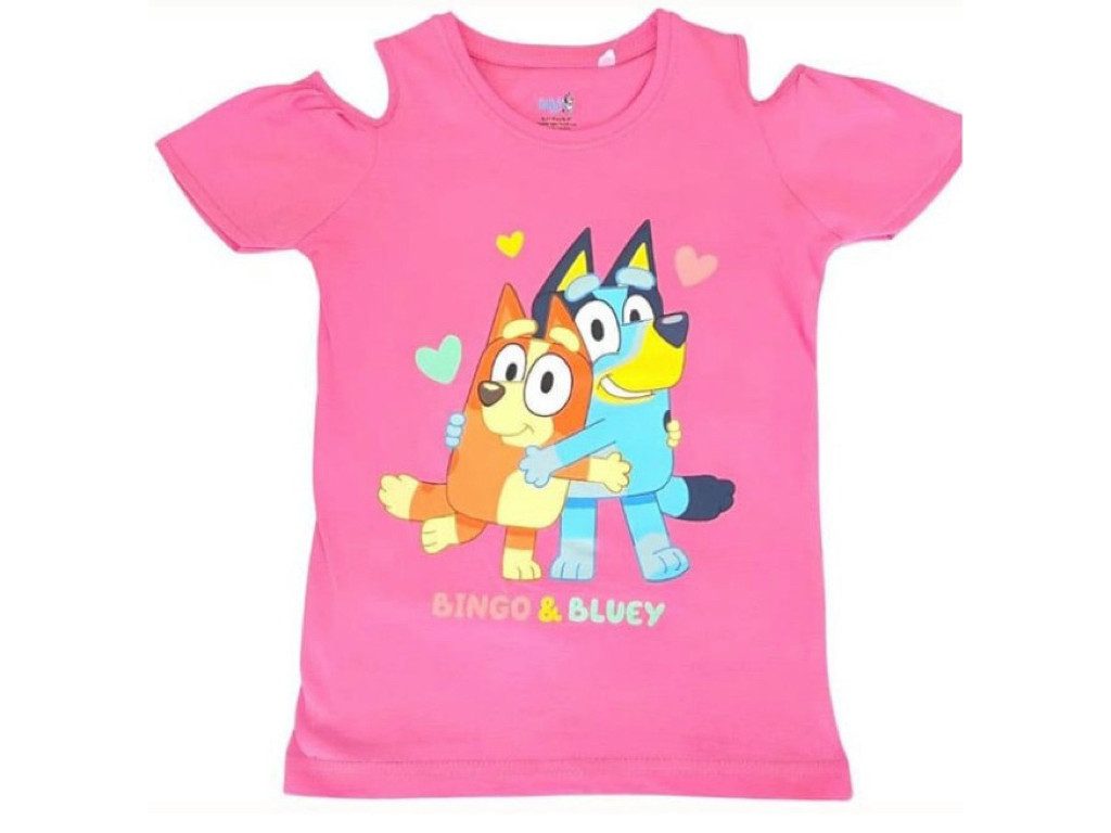T-Shirt Bluey und Bingo
