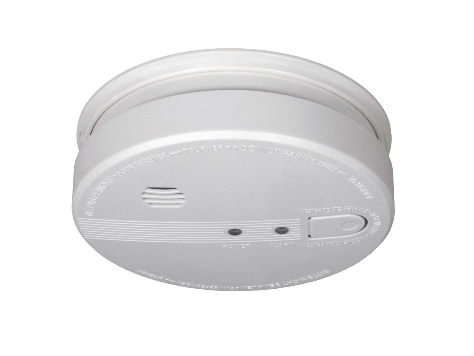 Elro Rauchmelder (Optischer Brandmelder 230V 5 Jahres Backup Batterie, vernetzbar)