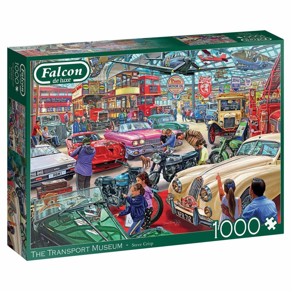 Jumbo Spiele 1000 The Falcon 1000 Teile, Museum Transport Puzzle Puzzleteile