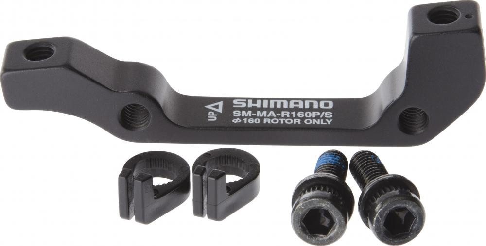 Shimano Scheibenbremse Shimano SM-MA-R160P/S Scheibenbremsadapter IS auf Post Mount hinten 16