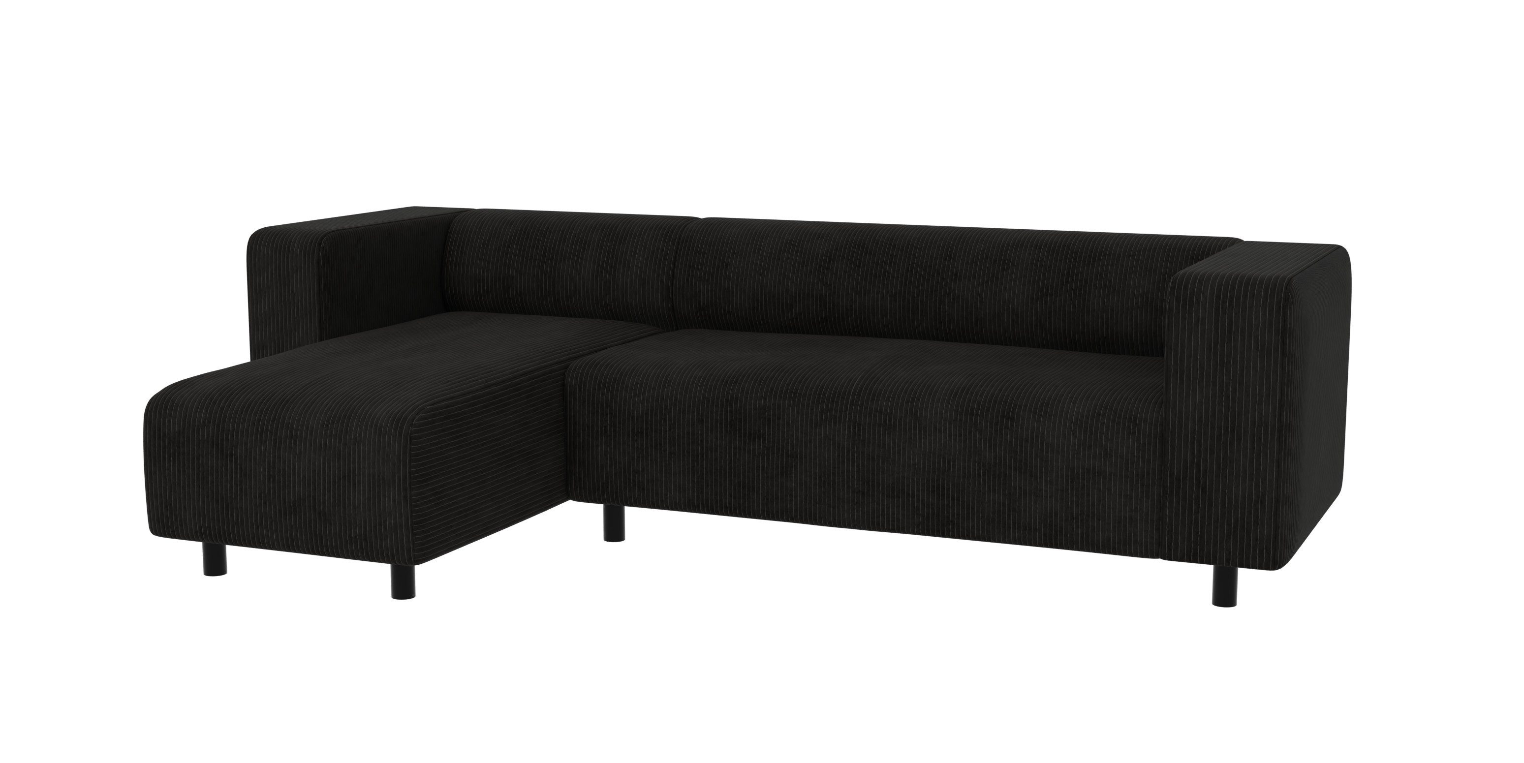 S-Style Möbel Ecksofa Gustav mit Ottomane günstig online kaufen