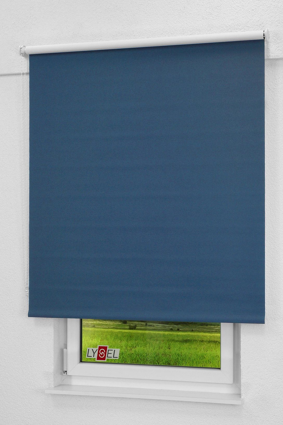 Verdunklungsrollo Qualitätsrollo abdunkelnd, LYSEL®, abdunkelnd, HxB 190x43cm