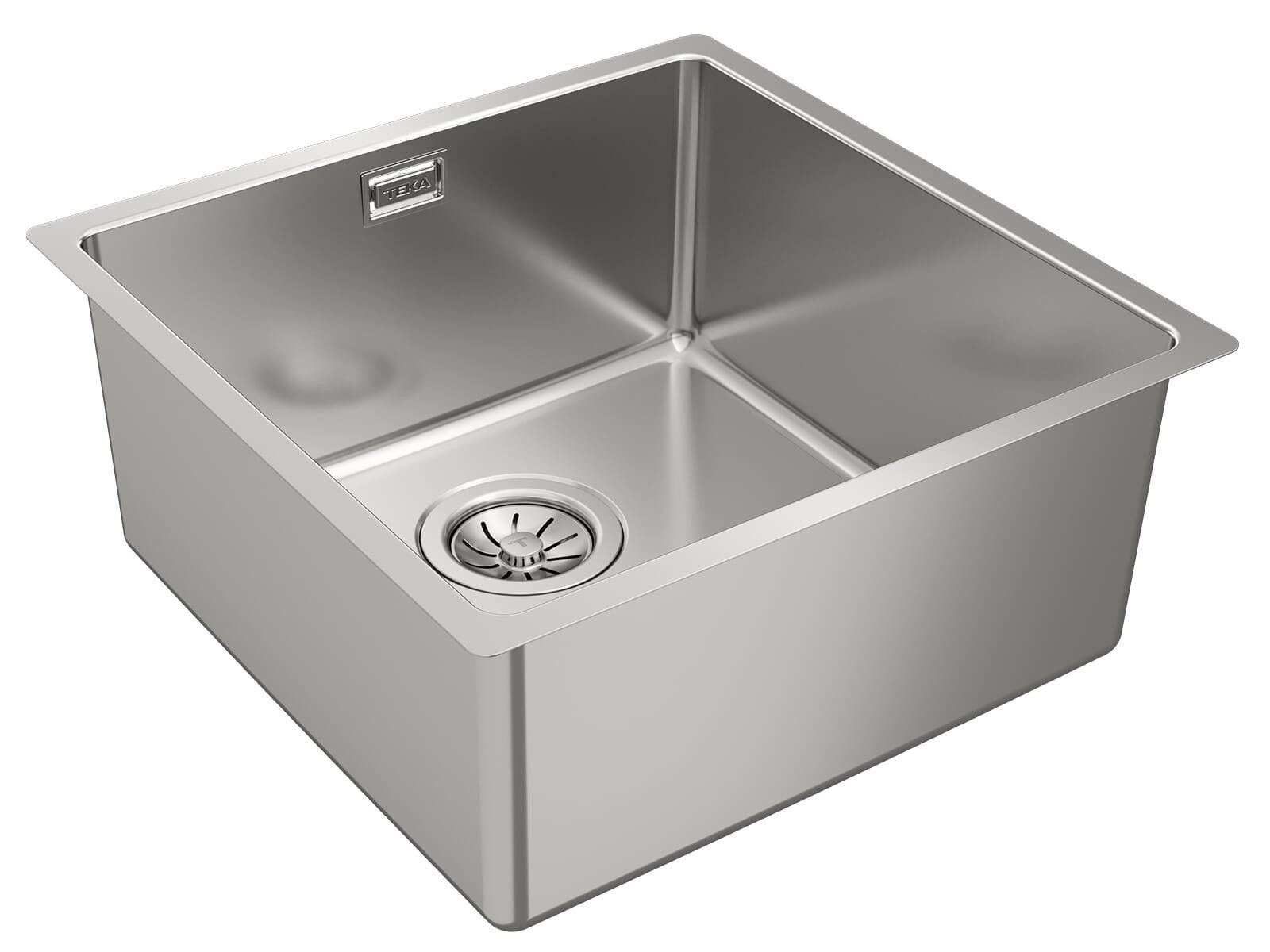 Teka Edelstahlspüle, rechteckig, 44/44 cm, (1 St)