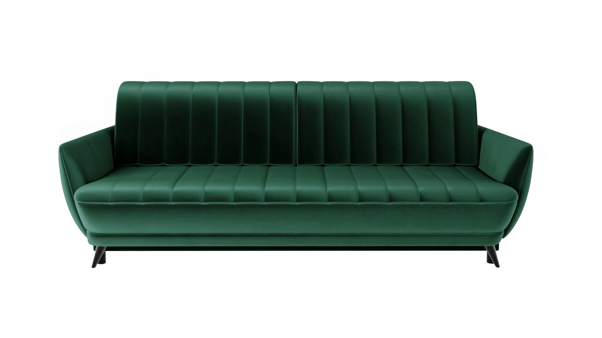 Dreisitziges - Wohnzimmer - Sofa Sofa Elegantes 3 Siblo Sofa 3-Sitzer Rolo 3-Sitzer - bequemes Grün modernes