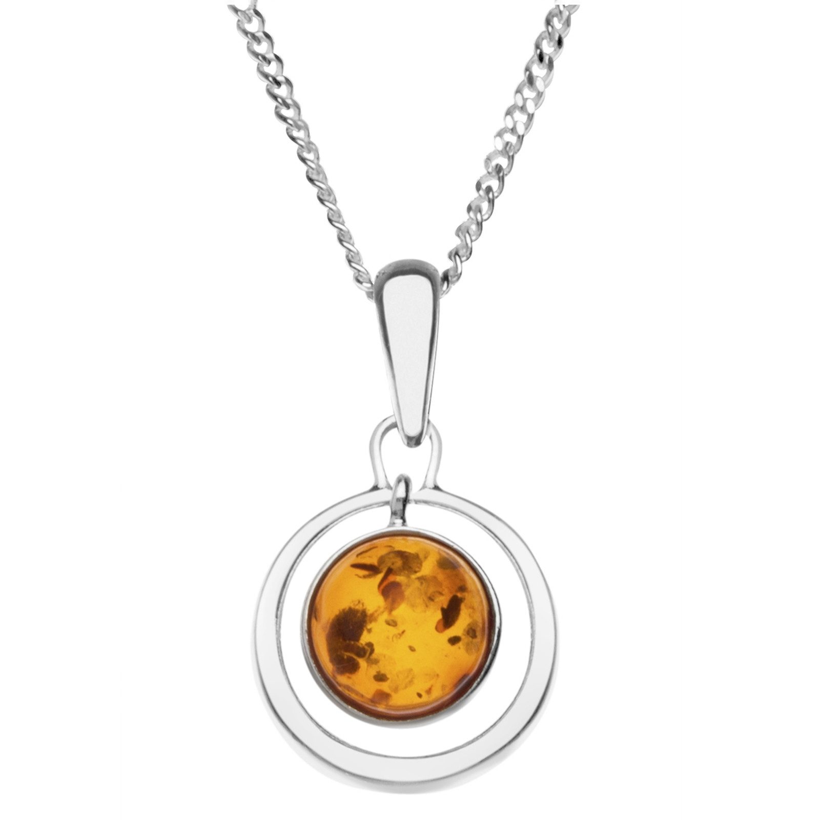 OSTSEE-SCHMUCK Kette mit Anhänger Ostsee-Schmuck Kette mit Anhänger Serana (2-tlg)